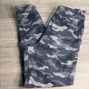 PINK Victoria's Secret Gray Camo Leggings